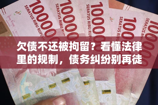 济南欠债不还被拘留？看懂法律里的规制，债务纠纷别再徒劳奔波